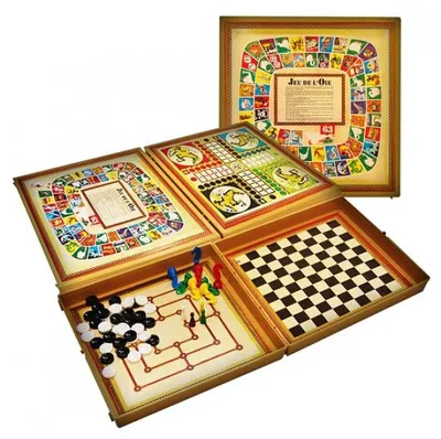 Image de Coffret 8 jeux de societe standard - jeux classiques - france jouets - 00401