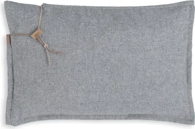 Produktbild von Knit Factory Imre Kissen - Grau - 60x40 cm