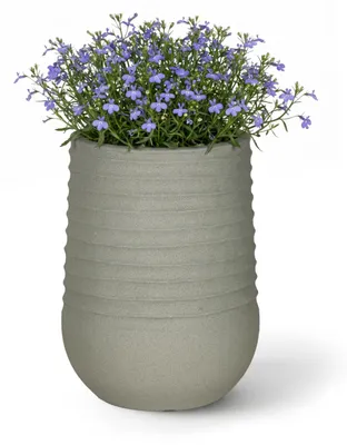 Obrázek produktu pro Květináč na Zahradu Terasu Balkon do Domu Mazovia Mrazuvzdorný, Odolný proti UV, Voděodolný Šedý PP 53x53x70 cm