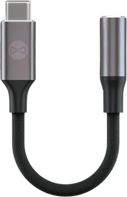 Zdjęcie produktu dla Forever Adapter Audio Ajc-01 Jack 3,5 Mm - Usb-C Czarny