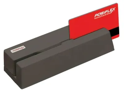 Produktbild von Posiflex MR*2200EU3B, USB, Schwarz, 5 V, 145 mm, 46 mm, 34 mm