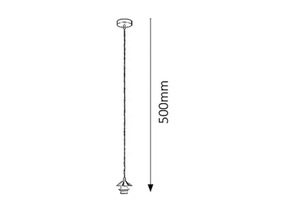 Zdjęcie produktu dla Lampa wisząca FIX 1338 Rabalux