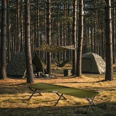 Obrázek produktu pro Skládací kempingová postel NILS Camp NC2756 200 cm