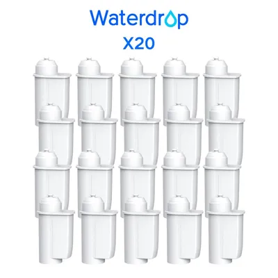 Immagine prodotto di Filtro acqua di ricambio Waterdrop per macchine da caffè Siemens ® EQ6, EQ9 S700, EQ500, TZ70003 TZ70033, Brita ® SÜD , confezione da 20 pezzi