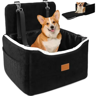 Image de Omgoods - Siège auto pour chien extra stable, idéal pour les petits et moyens chiens