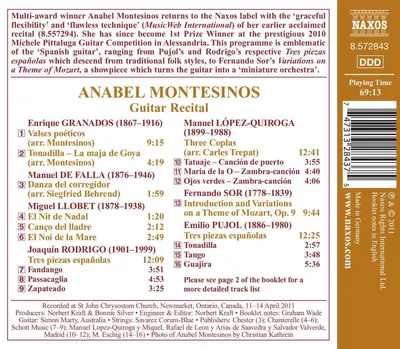 Produktbild von Montesinos, A: Gitarrenrecital