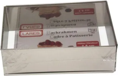 Image de Moule à tarte Moule à gâteau Cadre de cuisson carré haut