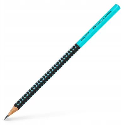 Produktbild von FABER-CASTELL Bleistift GRIP 2001 TWO TONE türkis