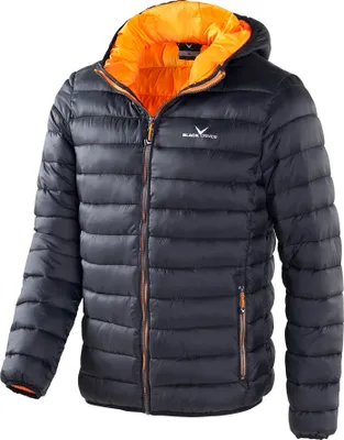 Immagine prodotto di BLACK CREVICE - Giacca isolante da uomo/giacca in fibra sintetica - confezione piccola | Colore: Nero/Arancione | Taglia: 54