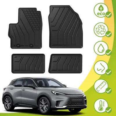 Obrázok produktu pre Eko Gumené Rohože Pre Lexus LBX 2024-vyššie 4ks