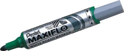 Image de Marqueur pour tableaux blancs Maxiflo 2,5mm pointe ogive vert Paquet de 12