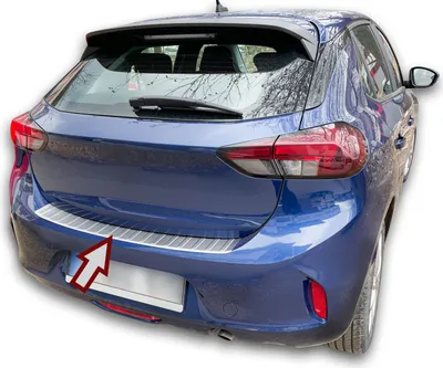 Produktbild von MATT Edelstahl Ladekantenschutz Stoßstange Schutz Abdeckung für Opel