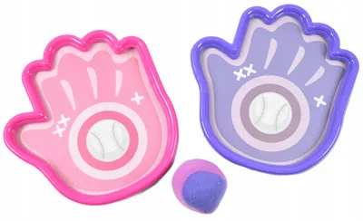 Produktbild von Catch Ball Klettballspiel Set | Wurfspiel mit weichem Ball | Outdoor Geschicklichkeitsspiel