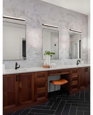 Productafbeelding van Design wandlamp Endo voor badkamer IP44, AI-gegenereerde afbeelding