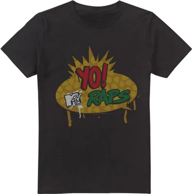 Image de Yo MTV Raps - T-shirt pour homme TV6307 (5XL) (Noir)