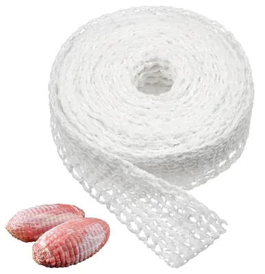 Fleischnetz elastisch 4 cm x 5 m, weiß, 16 Maschen