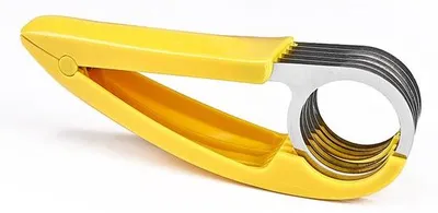 Immagine prodotto di Tagliafrutta multifunzionale in acciaio inossidabile, 17 x 5,5 cm, per frutta e verdura