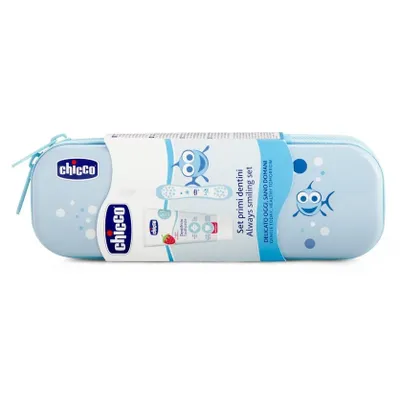 Productafbeelding van Chicco 00007533200000, Set tandenborstels, Baby, Blauw, 1 jaar/jaar