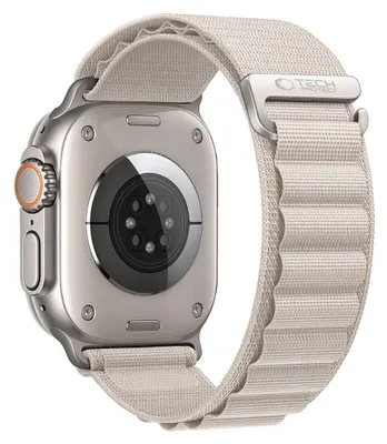 Produktbild von Tech-Protect Nylon Pro Apple Watch 8 / 9 / 10 / 11 / 12 / SE / Ultra 44 / 45 / 46 / 49 mm Starlight