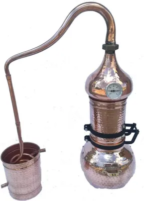 Productafbeelding van Distilleerketel voor plantendistillatie en essentiële oliën - 3 liter