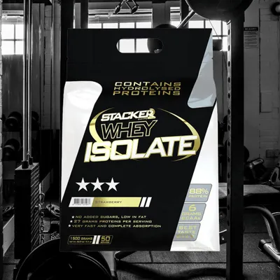 Produktbild von Whey Isolate (1500g) Strawberry