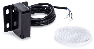 Productafbeelding van IR lichtsluis sensor, infrarood lichtbarriere 10 m bereik, retroreflectieve detectie, IP44