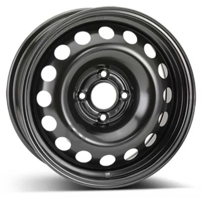 Produktbild von 16 Zoll Stahlfelge ALCAR 16"x7" 4x108 PCD ET32 65.00mm Felge Schwarz