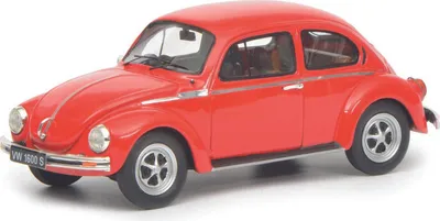 Zdjęcie produktu dla Schuco VW Beetle 1600-S, czerwony 1:43