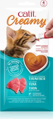 Productafbeelding van Catit Creamy Tonijn, 4-stuks verpakking
