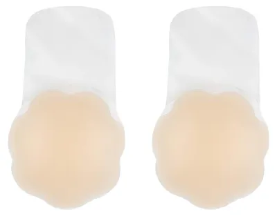Produktbild von Titel: Bye Bra Silicone Pull-Ups Push Up Klebe BH Wiederverwendbar Beige