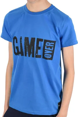 Produktbild von BEZLIT Jungen T-Shirt mit GAME OVER Blau 116/122