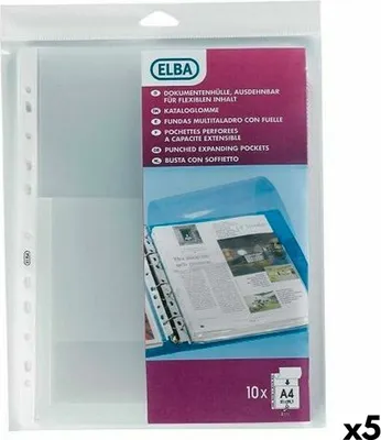 Produktbild von Hüllen Elba Durchsichtig A4 10 Stücke (5 Stück)