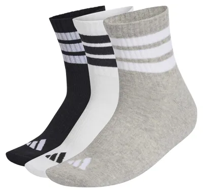 Produktbild von adidas Uni 3 Stripes Cushioned Sportswear Mid Cut Socks 3 Pair Pack, medium g