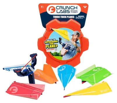 Obrázek produktu pro Moose Toys Turbo Trick Planes, Souprava pro strojírenství, Inženýrství, 3 rok/roky, Vícebarevný
