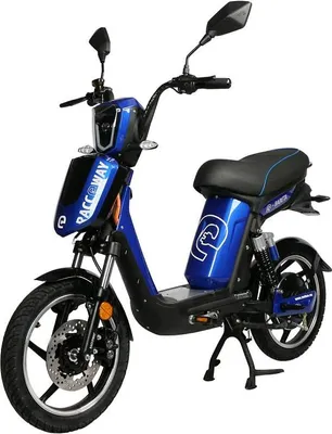 Produktbild von RACCEWAY® Elektroroller E-BABETA®, blau-glänzend