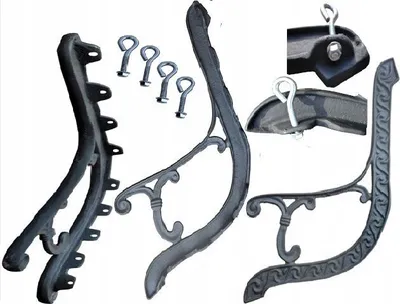 Immagine prodotto di Fianchi dell'altalena in ghisa per l'altalena 45 Cm X 35 Cm Altalena