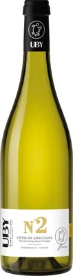 Produktbild von Uby No. 2 Chardonnay Chenin Côtes de Gascogne IGP 2022 Côtes de Gascogne | Frankreich | 11,5% vol | 0,75 l
