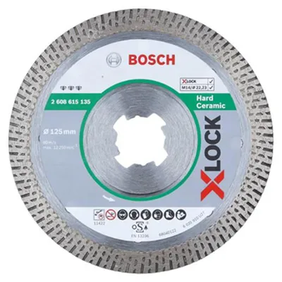 Produktbild von Bosch X-LOCK Diamanttrennscheibe Best for Hard Ceramic 125x22,23 mm