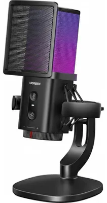 Produktbild von Microfone Ugreen CM581 USB-C 24-Bit 96kHz RGB Preto