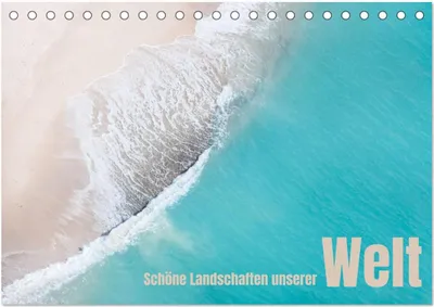 Produktbild von Schöne Landschaften unserer Welt (Tischkalender 2026 DIN A5 quer), CALVENDO Monatskalender