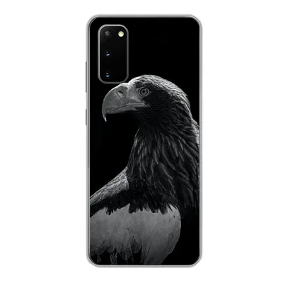 Produktbild von MuchoWow® Handyhülle Schutzhülle Hülle für Samsung Galaxy S20 Adler - Nahaufnahme - Schnabel Silikon Softcase Handy Hülle - Bild