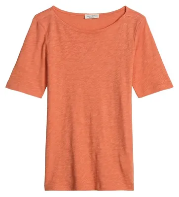 Produktbild von Marc OŽPolo Casual (318) Jersey T-Shirts Shortsleeve Warm Orange Warm Orange M