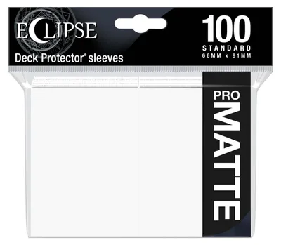 Produktbild von Ultra Pro Eclipse Matte Standard Kartenhüllen 100 Einheiten Durchsichtig Durchsichtig One Size