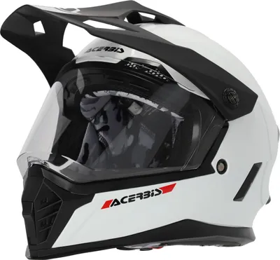 Obrázok produktu pre Motokrosová detská prilba ACERBIS Rider Junior Glossy White veľkosť JXL
