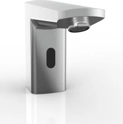 Obrázok produktu pre Umývadlová batéria Combisteel so senzorovým ovládaním a 125 mm presahom