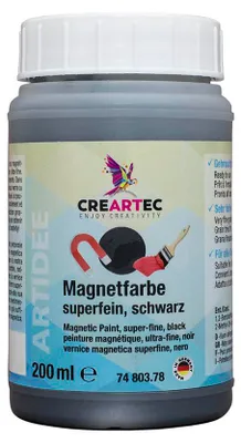 Produktbild von Magnetfarbe superfein Schwarz