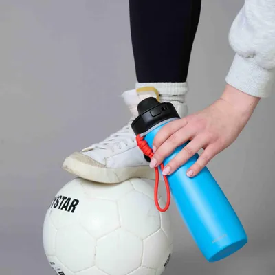 Produktbild von PROFINO | Isolierflasche, ACTIVE, blau, 600 ml