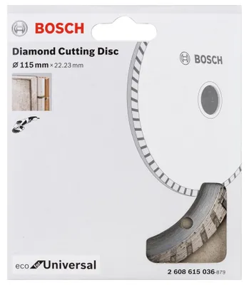 Image de Disque à tronçonner diamanté Turbo Eco For Universal, 115 mm
