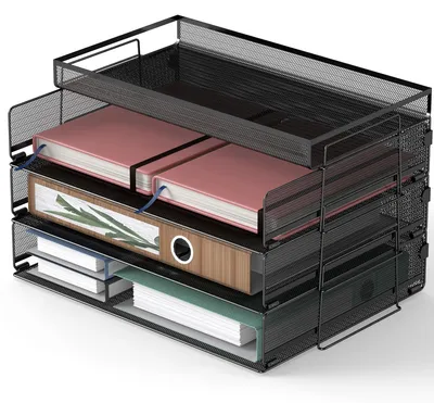 Produktbild von Solidchoice – Faltbarer Papierorganizer mit Tragegriff