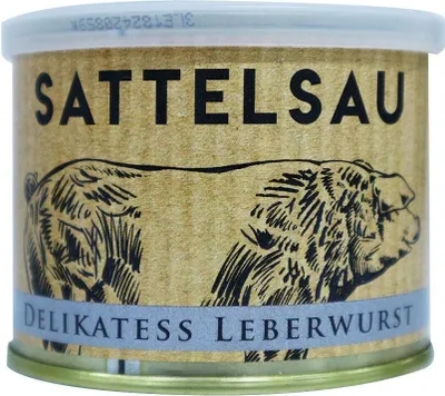 Produktbild von Delikatess Leberwurst vom Sattelschwein